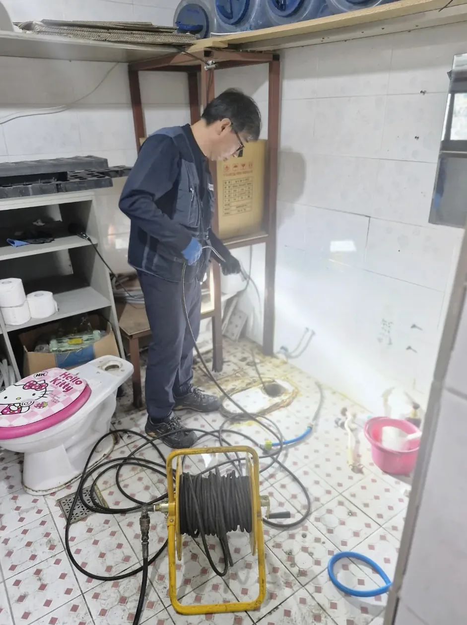 강서구 배수관 막힘 원인 확인 작업자료